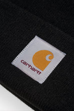 Load image into Gallery viewer, CARHARTT WIP - &quot;SHORT WATCH&quot; BEANIE (BLACK)
