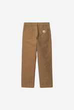 Carica l&#39;immagine nel visualizzatore di Gallery, CARHARTT WIP - &quot;SIMPLE&quot; CANVAS PANTS (HAMILTON BROWN)
