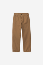Carica l&#39;immagine nel visualizzatore di Gallery, CARHARTT WIP - &quot;SIMPLE&quot; CANVAS PANTS (HAMILTON BROWN)

