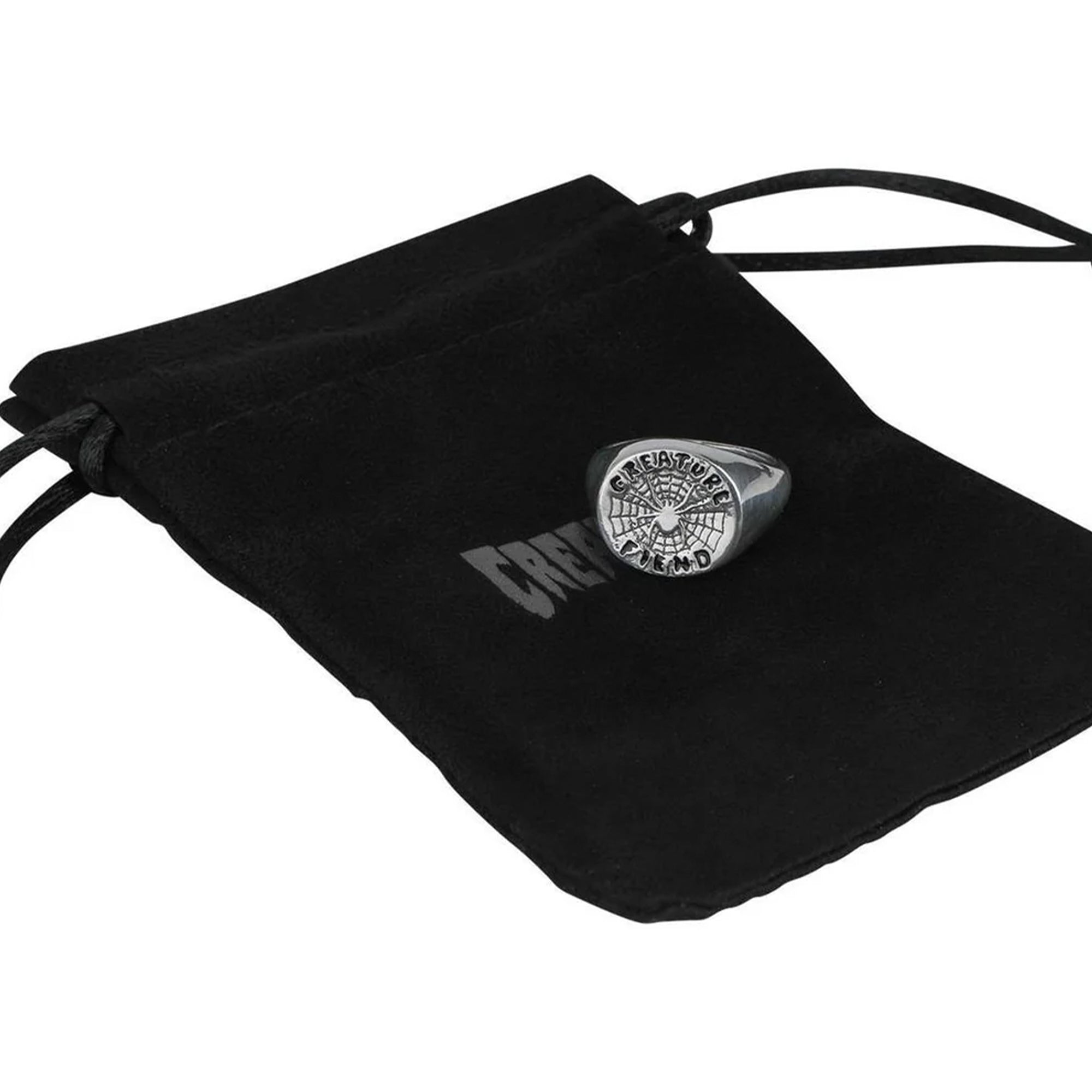 "WEB" RING (SIZE 10)-3