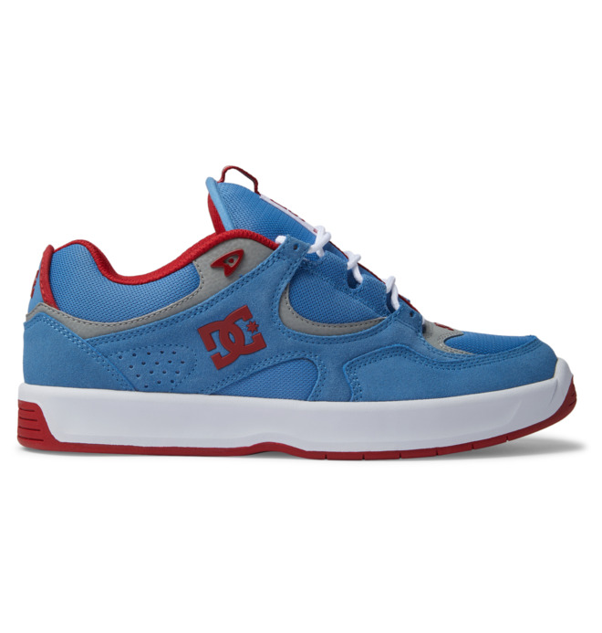 DC SHOES - "KALYNX ZERO S" SUEDE SHOES (CAROLINA/BLUE - SIZE 39 EU)