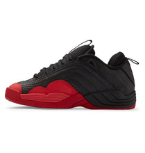 Afbeelding in Gallery-weergave laden, DC SHOES - &quot;WILLIAMS OG&quot; LEATHER SHOES (BLACK/RED)
