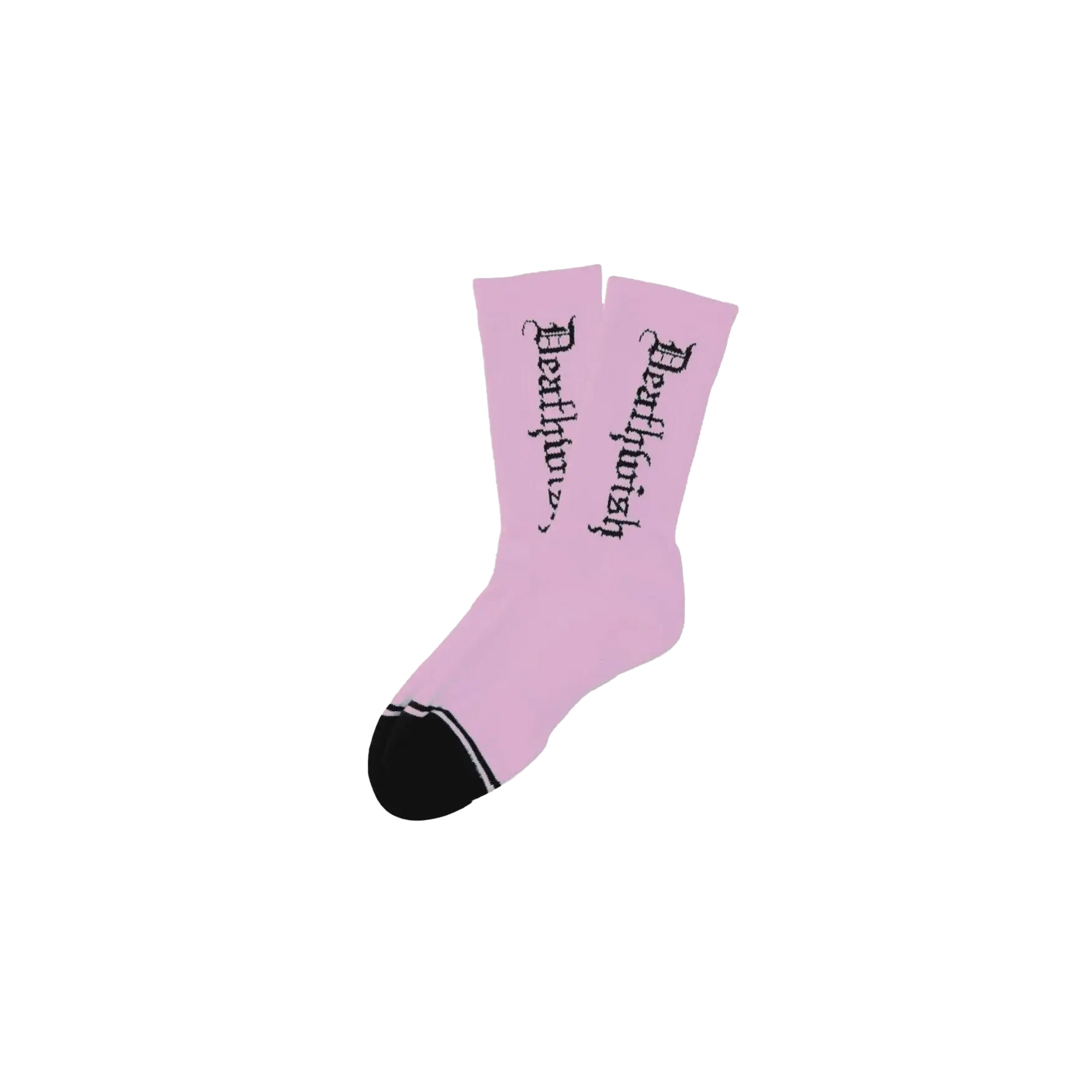 "DEATH" SOCKS (PINK)