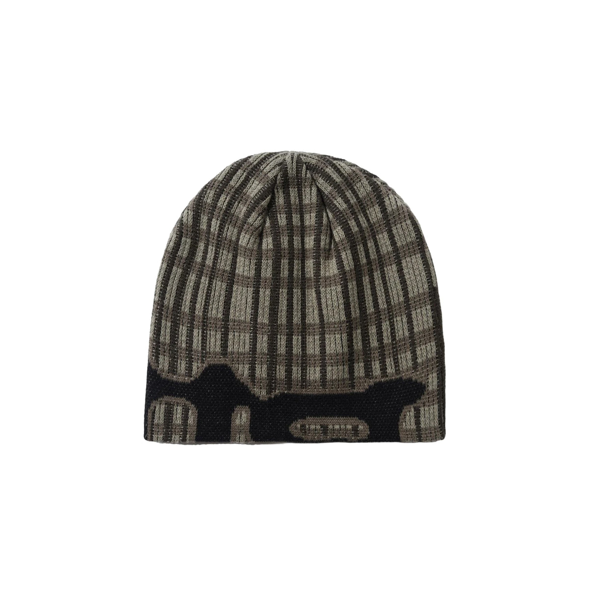 "DOUGIE" SKULLY BEANIE (PLAID)