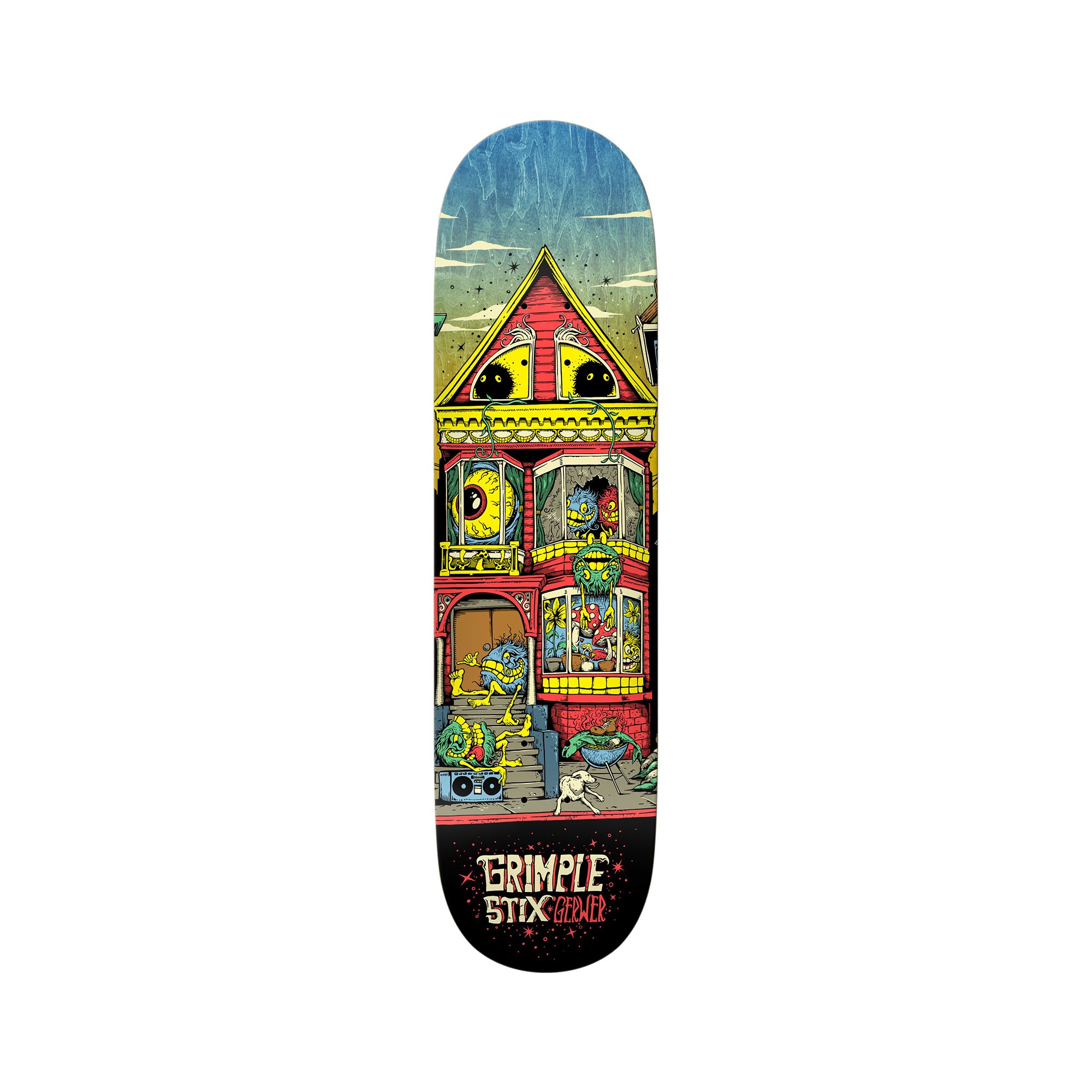 GRIMPLE STIX - FRANK GERWER'S "VICTORIANS" DECK (8.25")-1