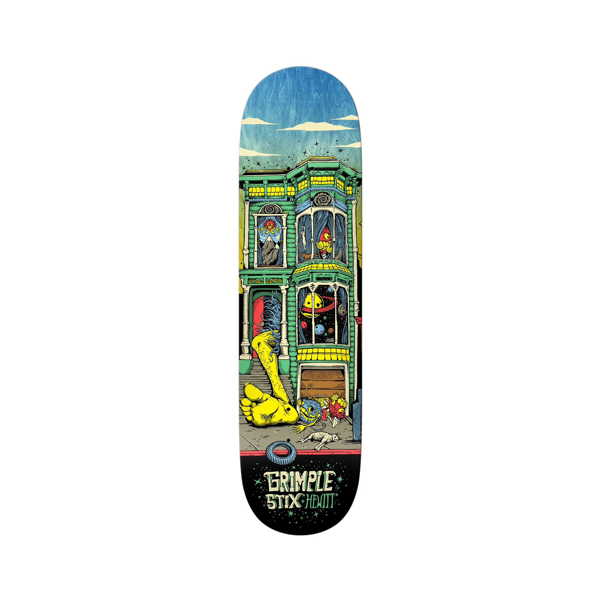 GRIMPLE STIX - PETER HEWITT'S "VICTORIANS" DECK (8.5")