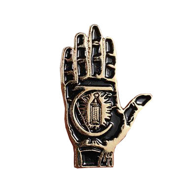 THEORIES OF ATLANTIS - "HAND OF THEORIES" ENAMEL PIN