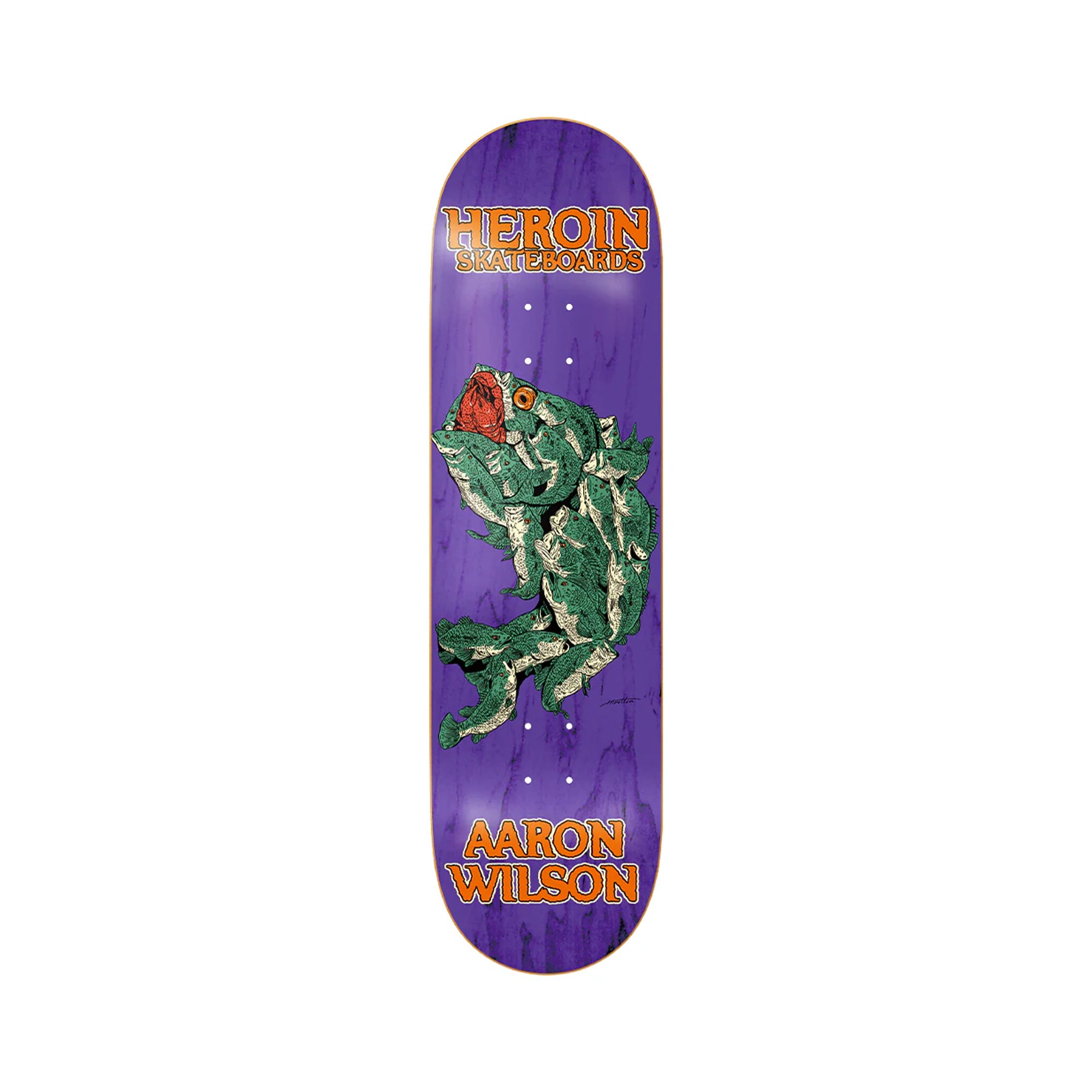 AARON WILSON'S "FISH" DECK (8.75")