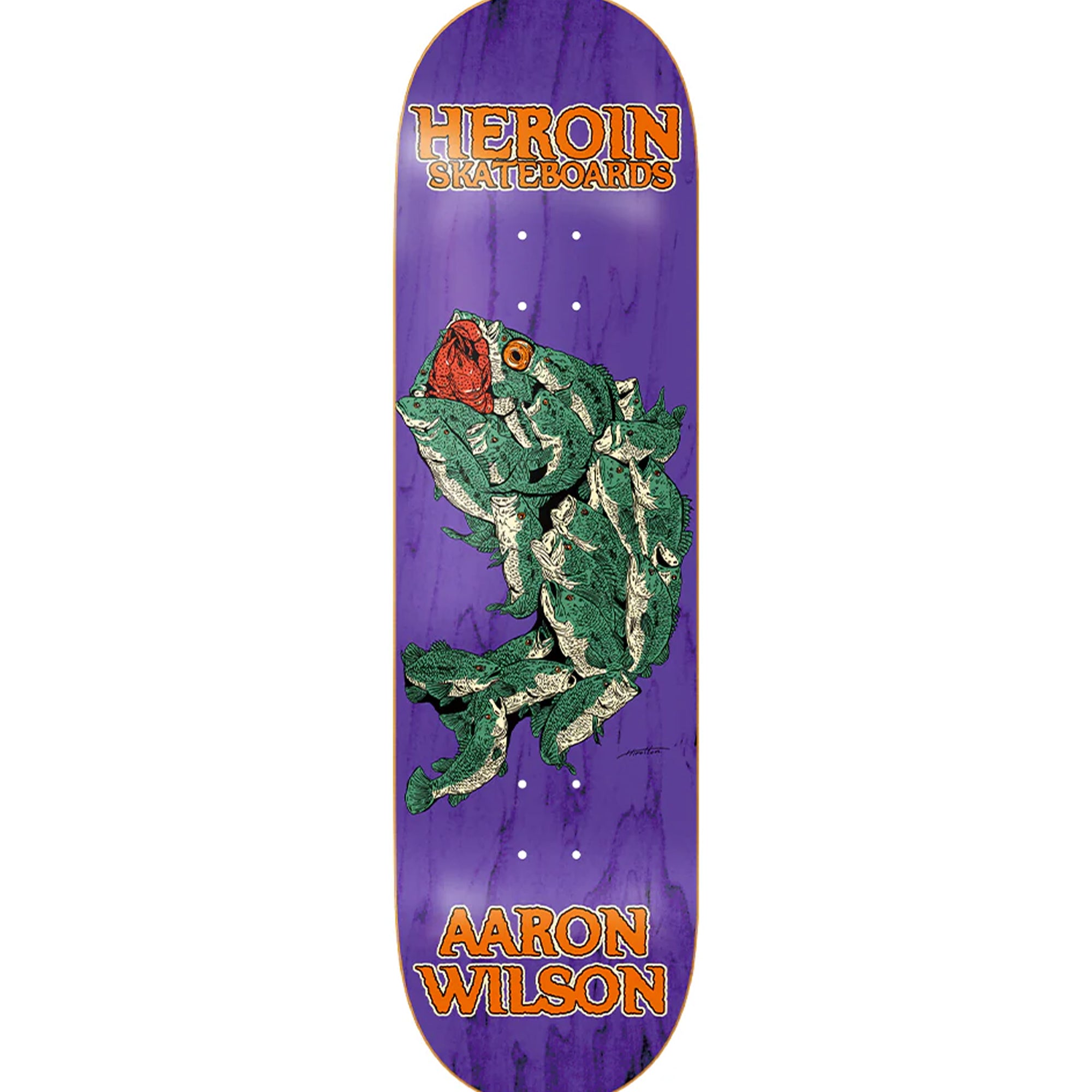AARON WILSON'S "FISH" DECK (8.75")