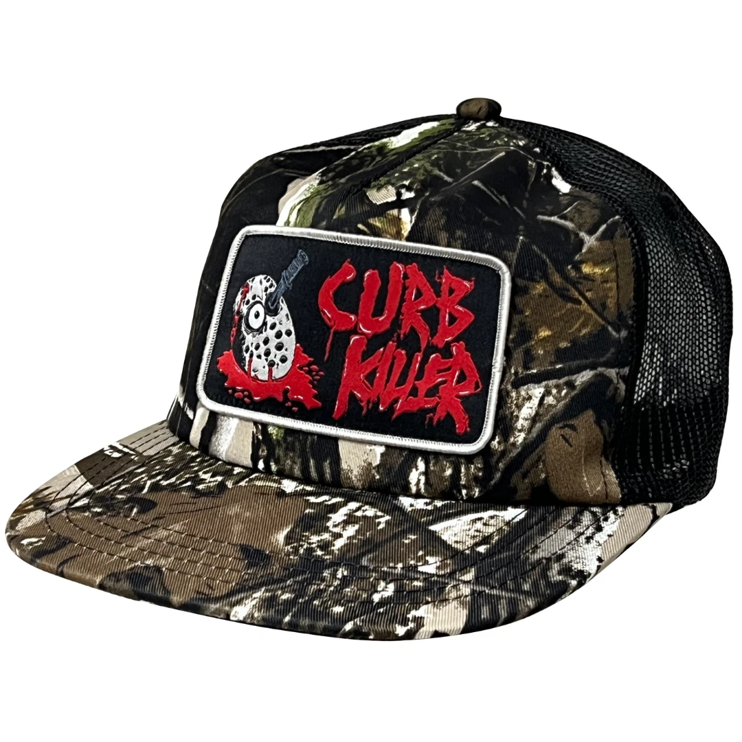 "CURB KILLER" TRUCKER HAT (CAMO)