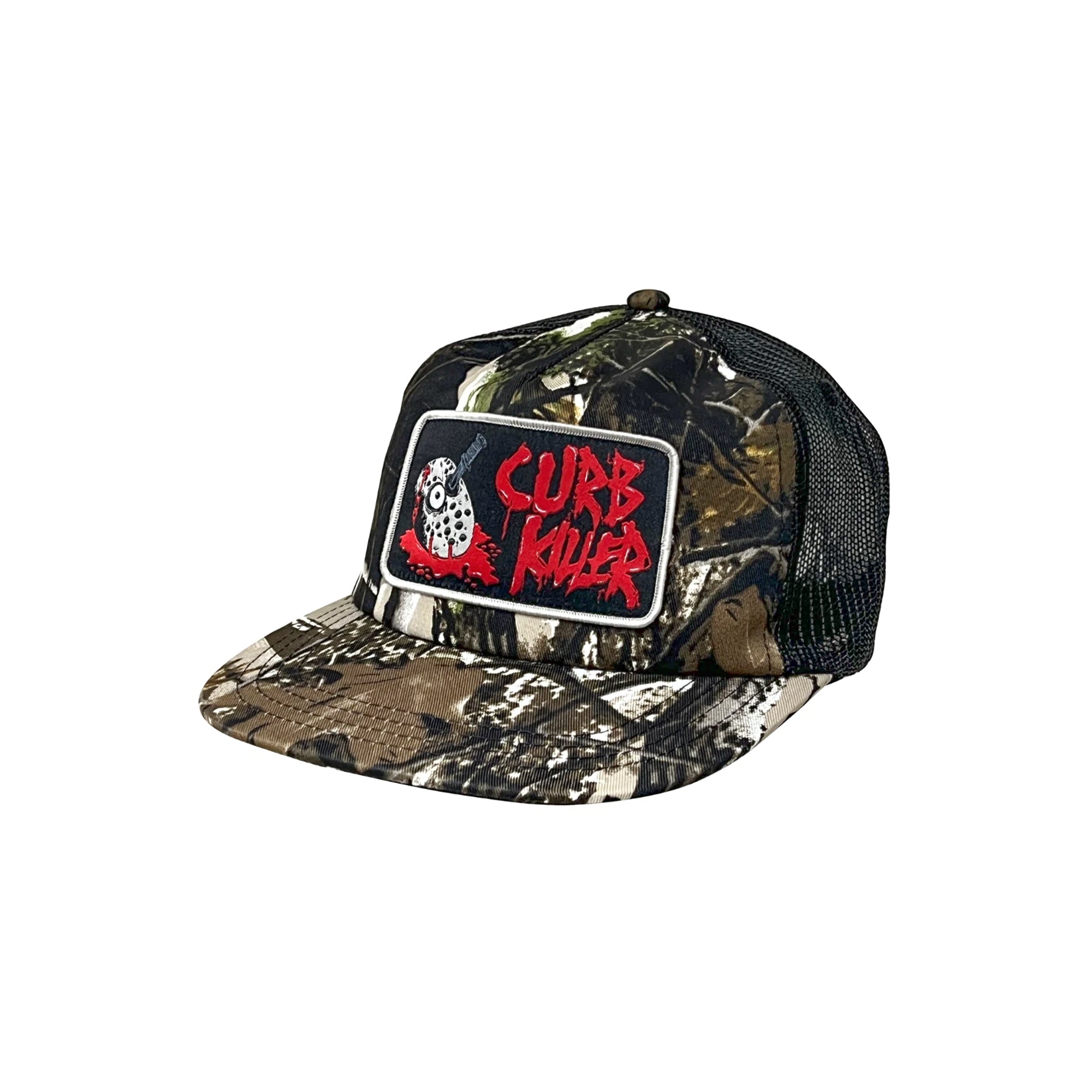 "CURB KILLER" TRUCKER HAT (CAMO)