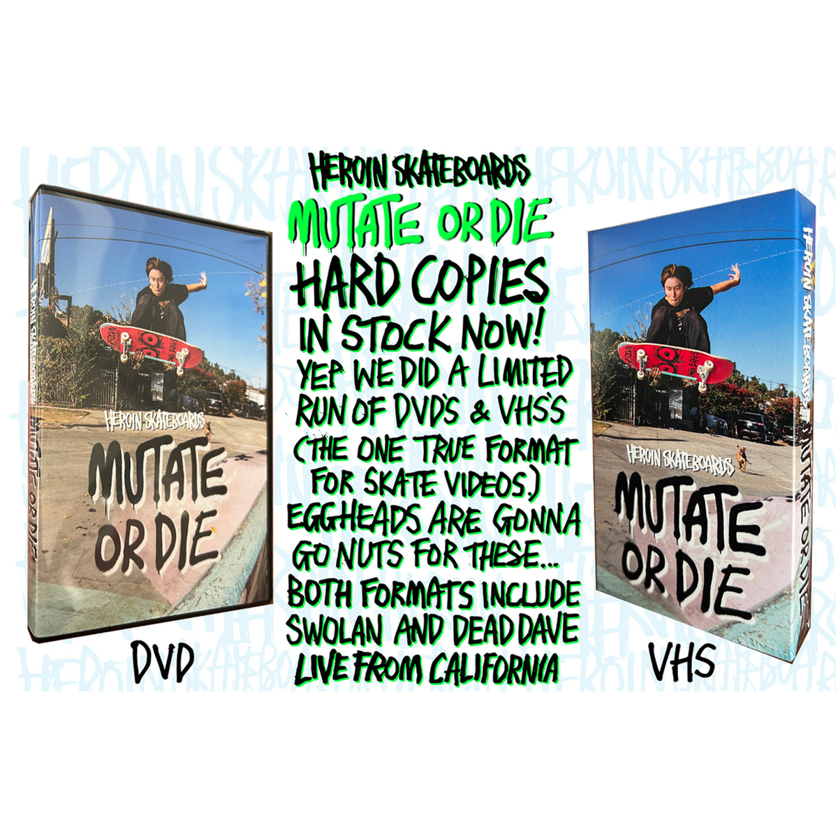 "MUTATE OR DIE" DVD-2