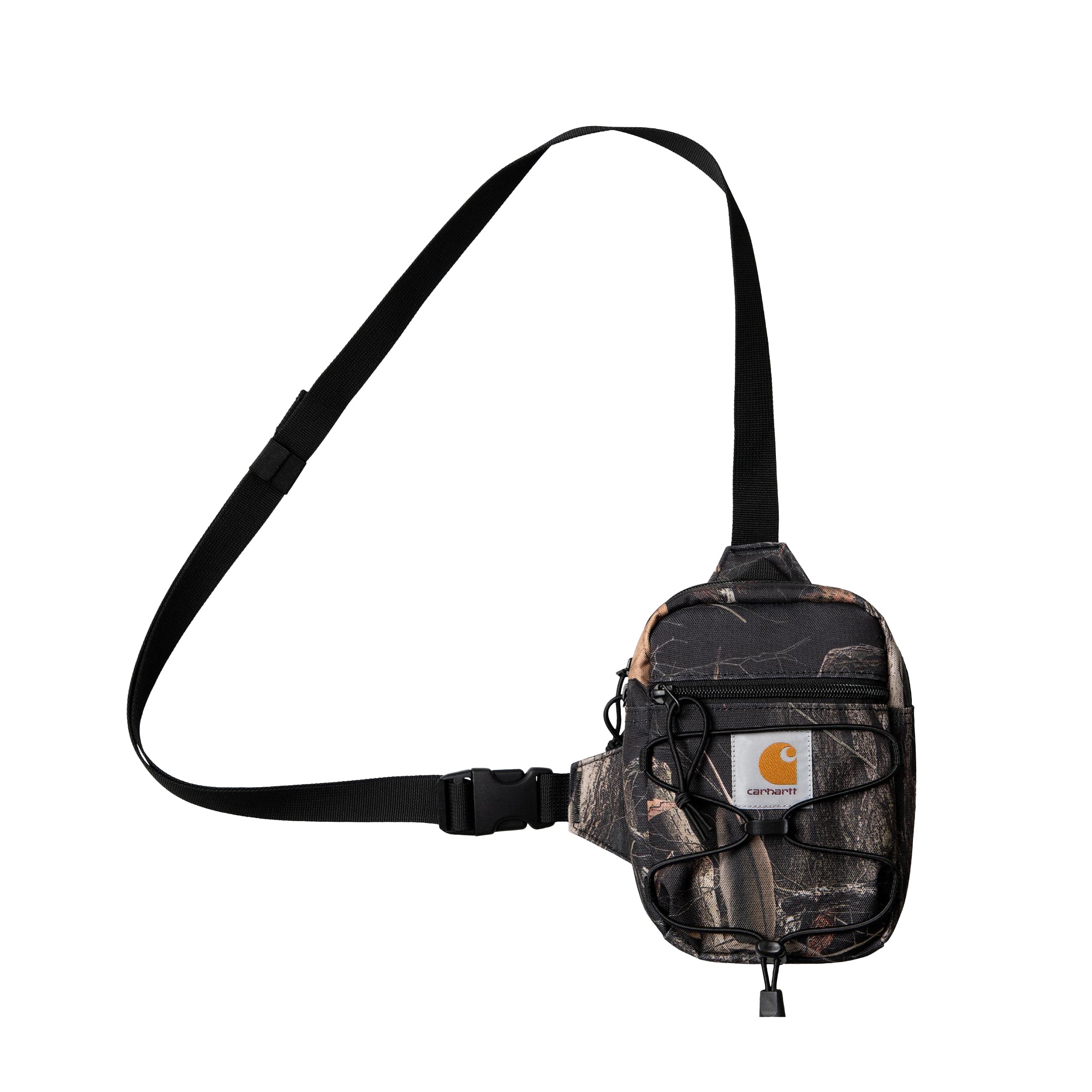 "KICKFLIP" SHOULDER BAG (CAMO FEATHER TREE)