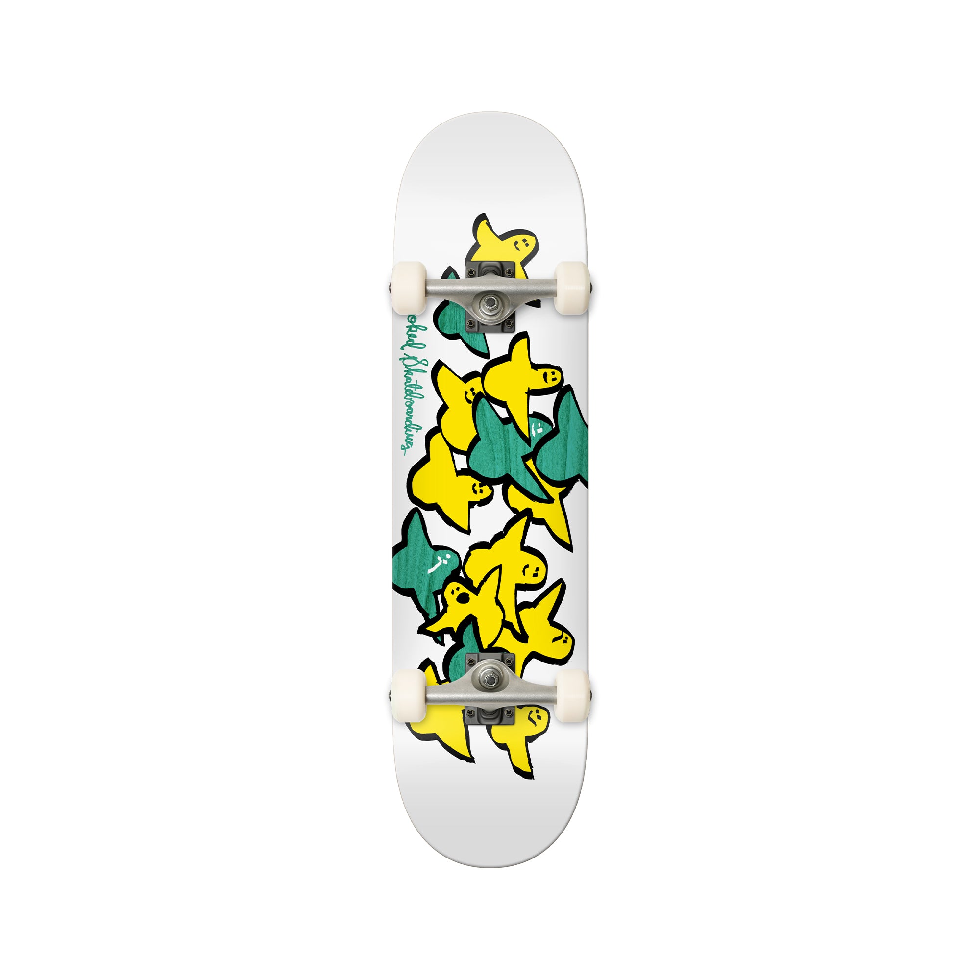 "BIRDS" COMPLETE SKATEBOARD (7.75")-1