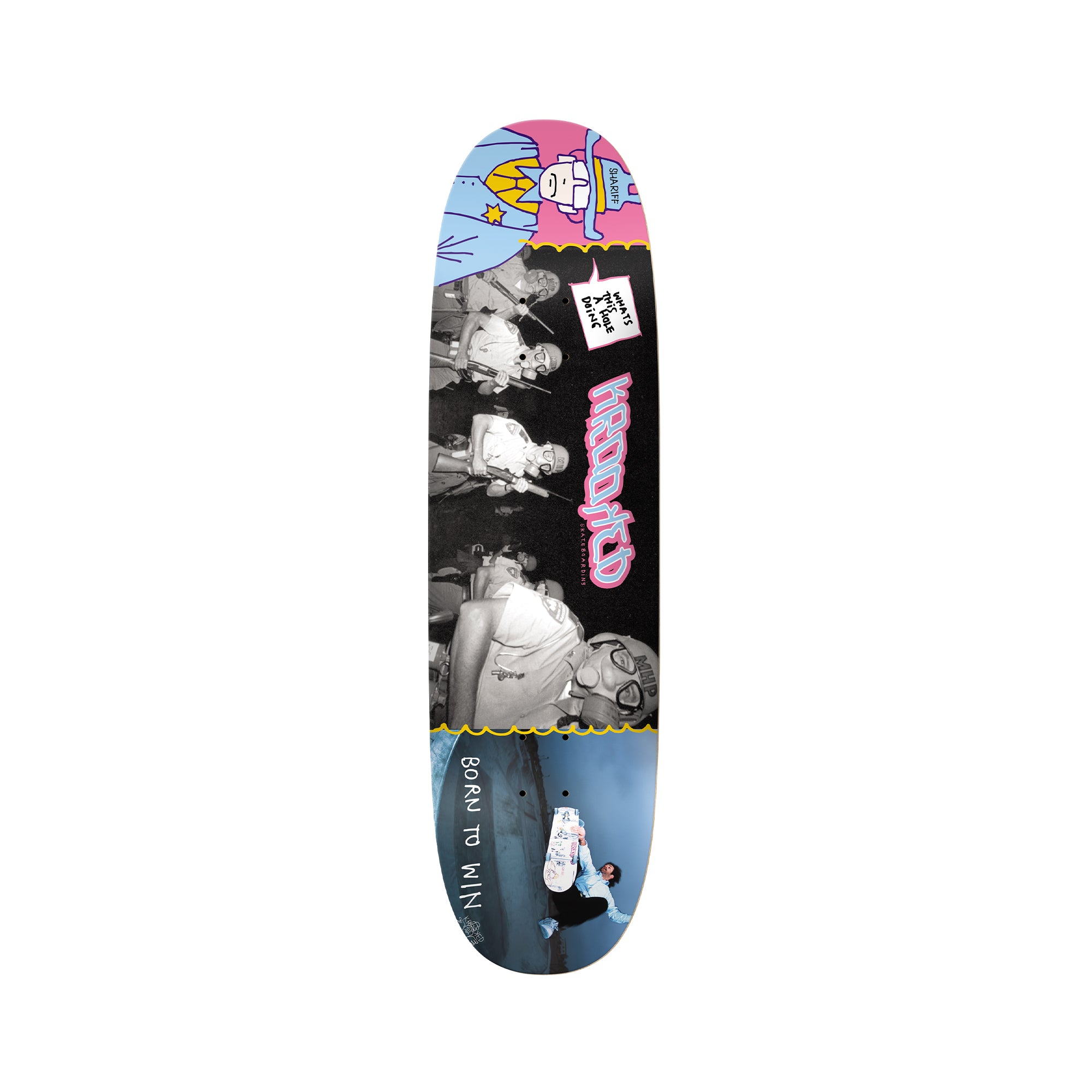 "TEAM RE-ISSUE" DECK (SHAPE - 8.75")