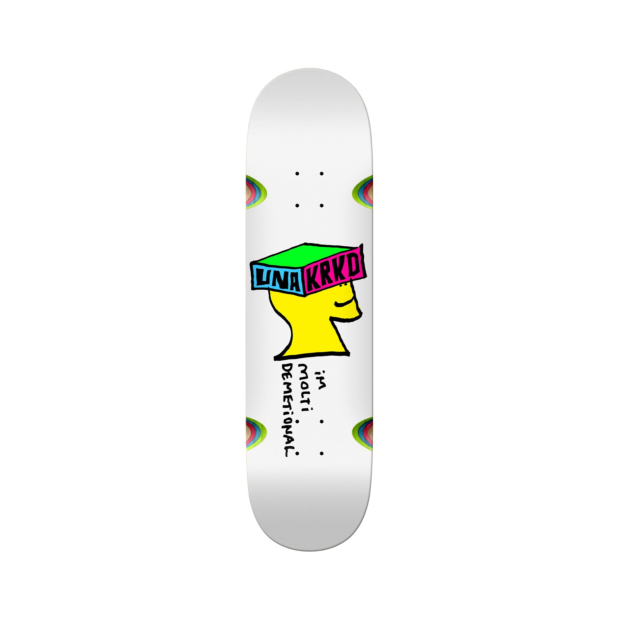 KROOKED - UNA FARRAR'S "MOLTI DEMETIONAL" DECK (7.75")-1