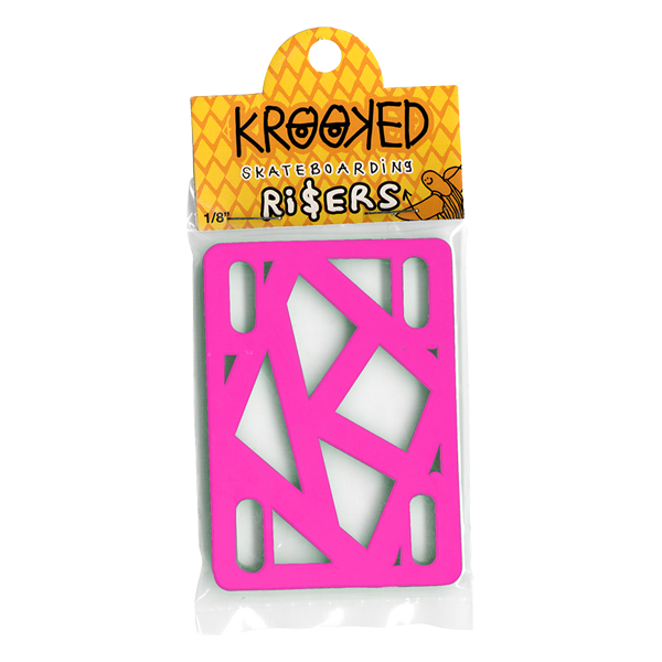 RISER PADS (1/8" - HOT PINK)-1