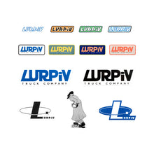 Charger l&#39;image dans la galerie, LURPIV TRUCKS - &quot;SPRING/SUMMER 2024&quot; STICKER PACK
