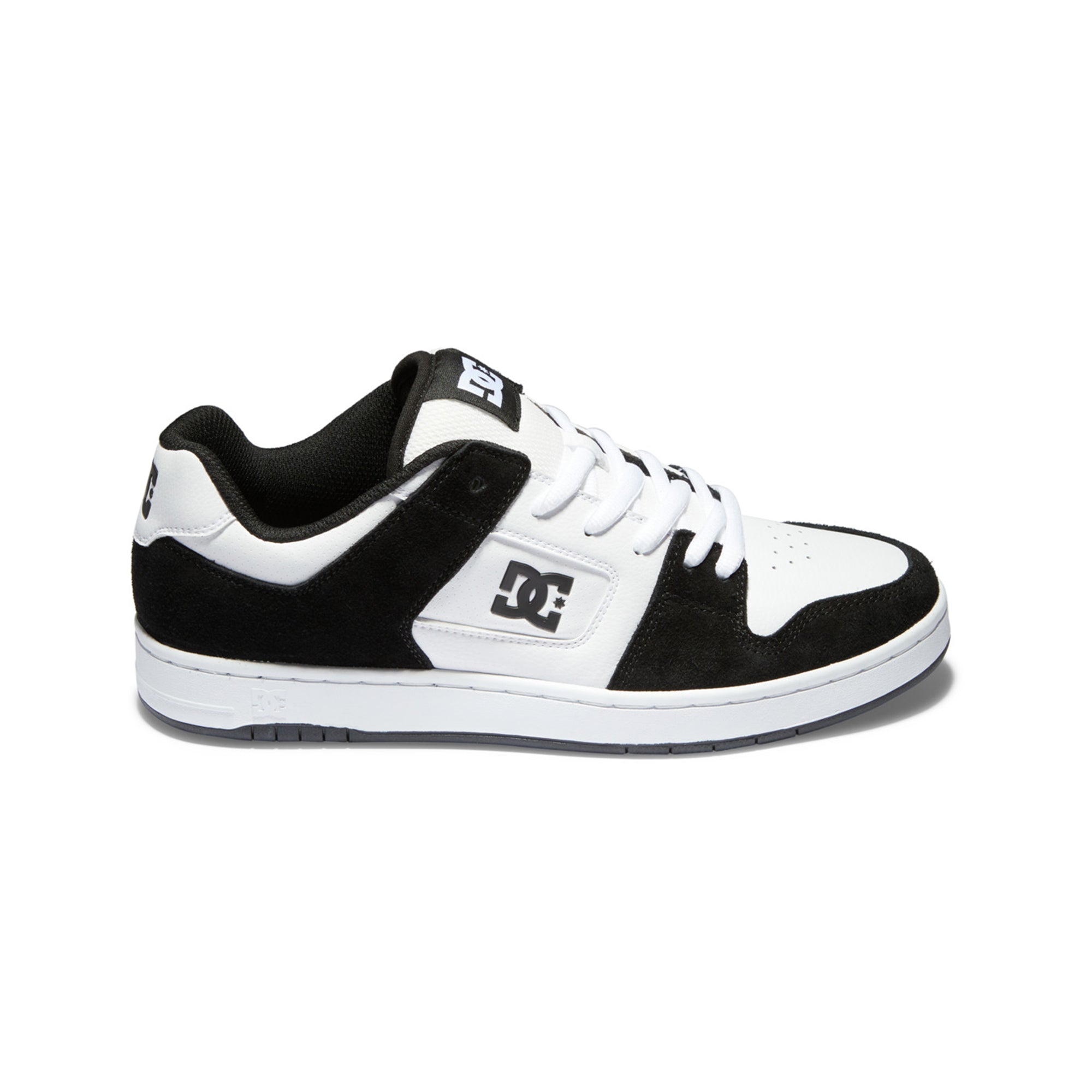 "MANTECA 4" SUEDE/LEATHER SHOES (WHITE/BLACK)