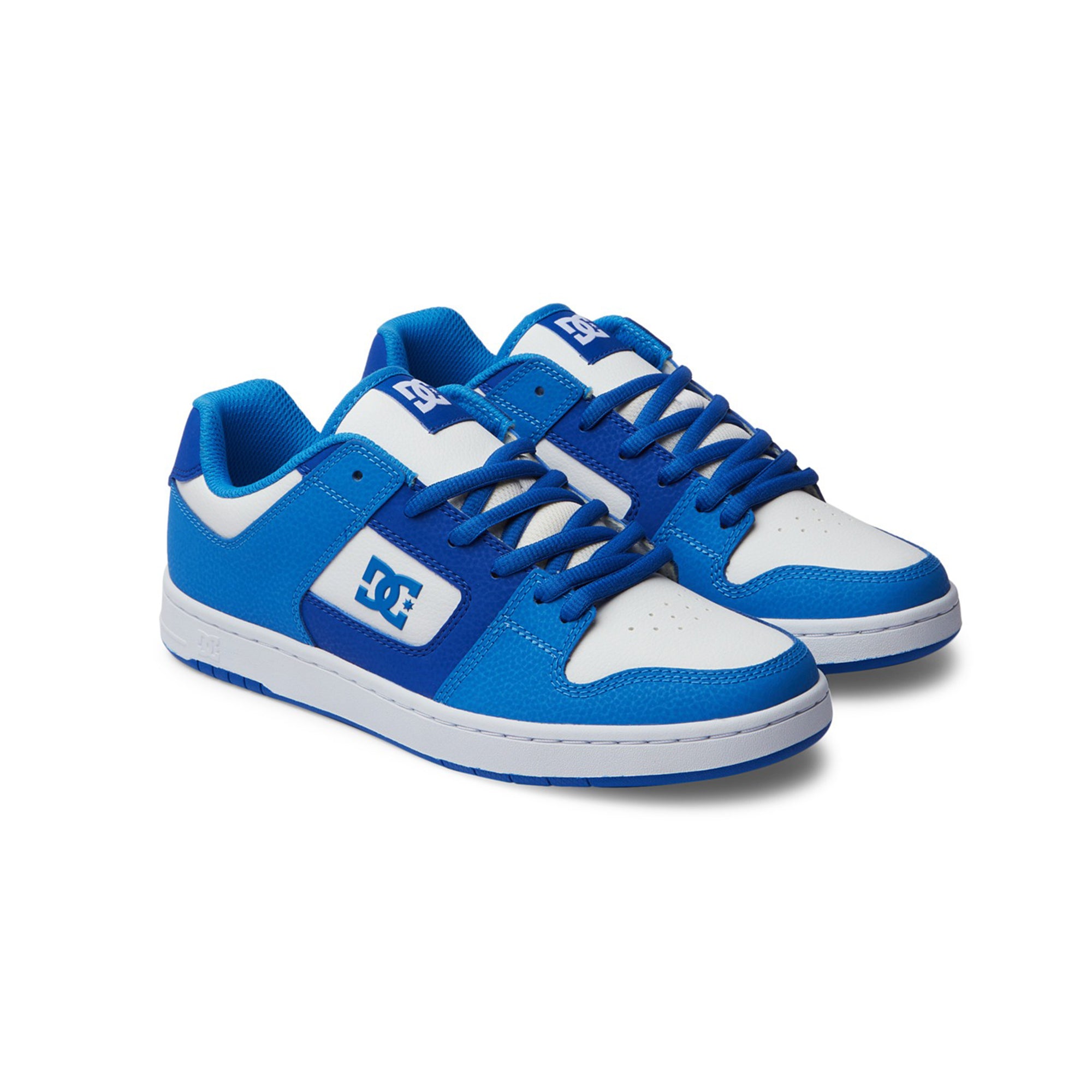 "MANTECA 4" LEATHER SHOES (BLUE/BLUE/WHITE)