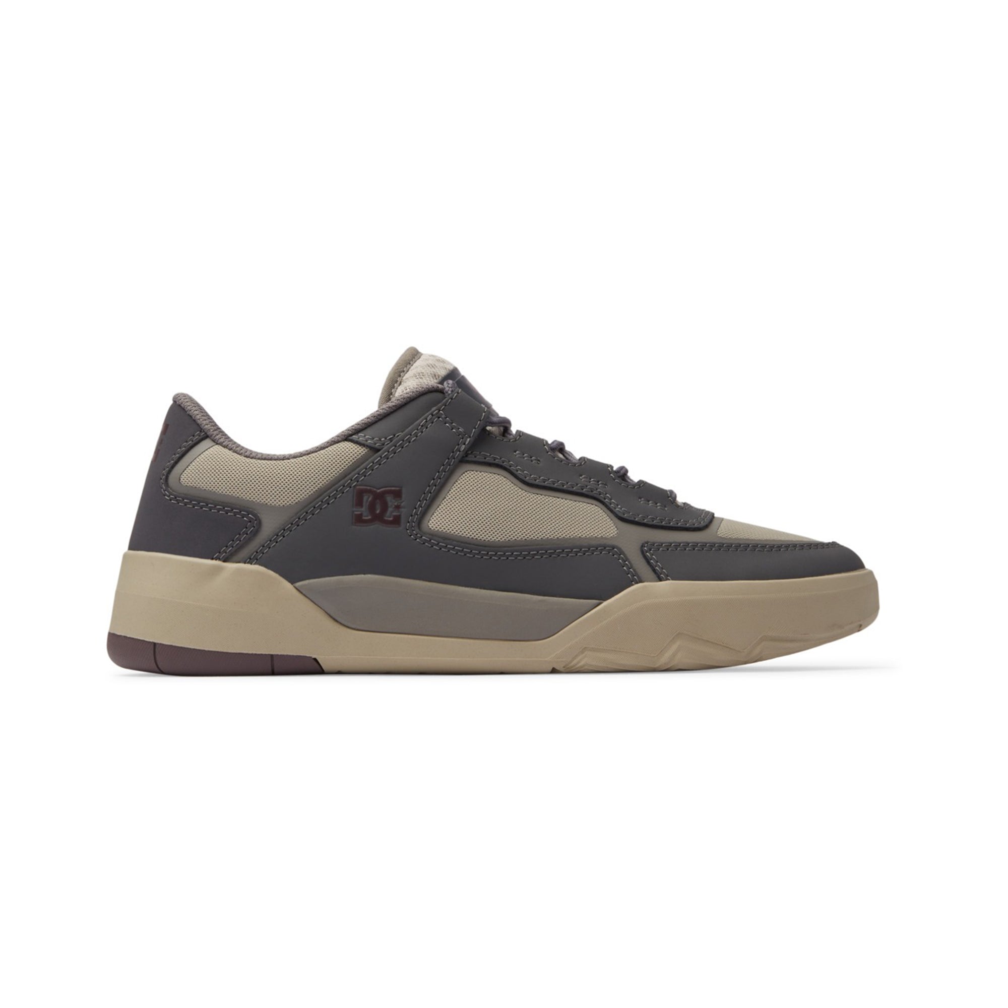 "METRIC" SUEDE SHOES (DARK GREY/LIGHT GREY)