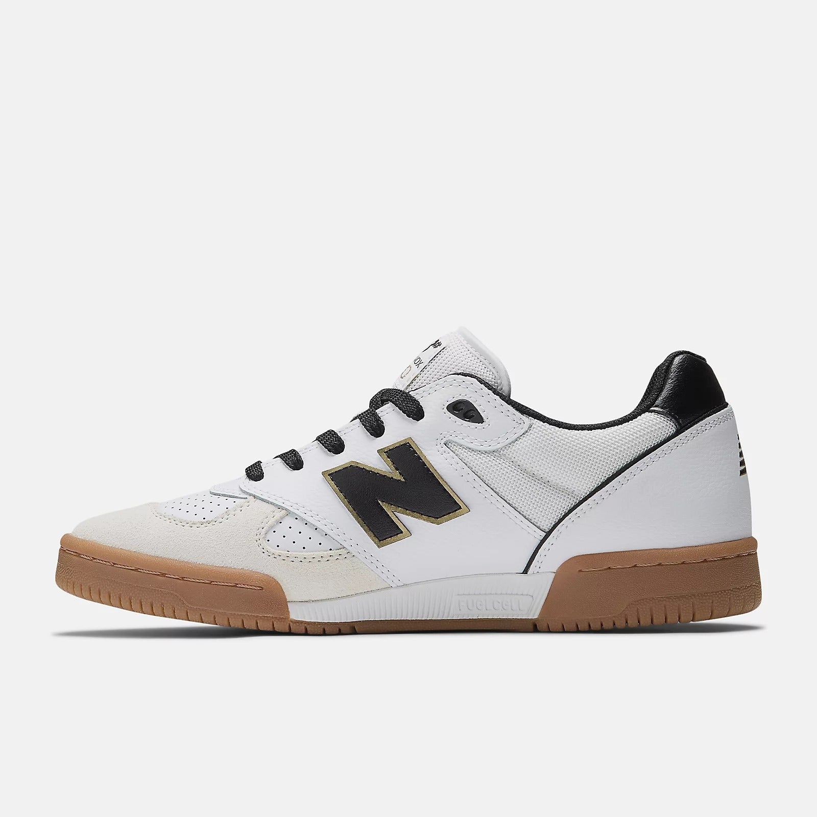 NEW BALANCE NUMBERIC - "600" KNOX PRO SHOES (WHITE/BLACK)-2