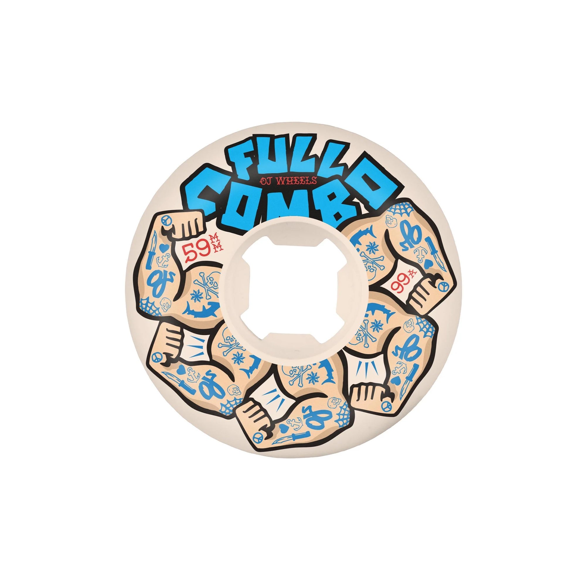 "TEAM" WHEELS (FULL COMBO SHAPE - 99A - VARIOUS SIZES)