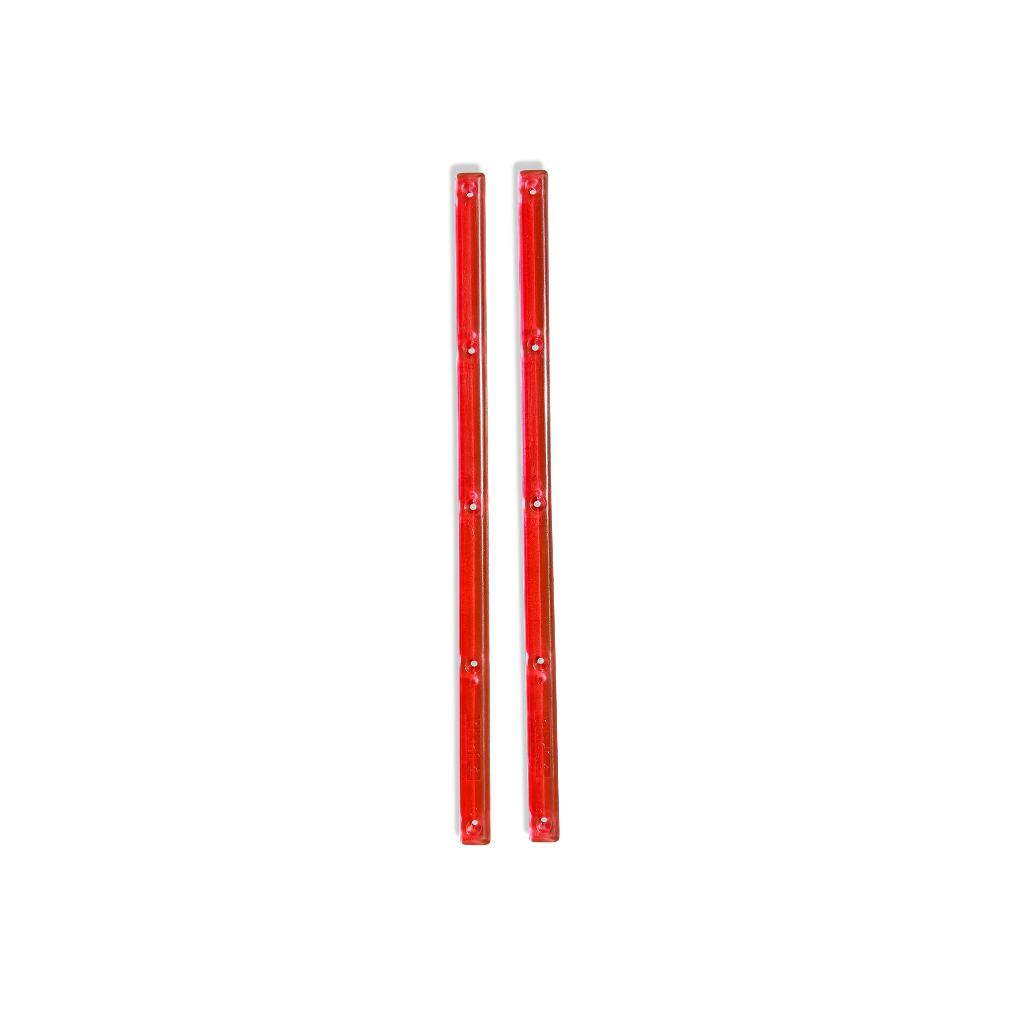 "CLEAR RED" RAILS