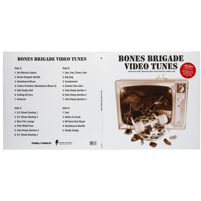 "BONES BRIGADE VIDEO TUNES" VINYL LP-7
