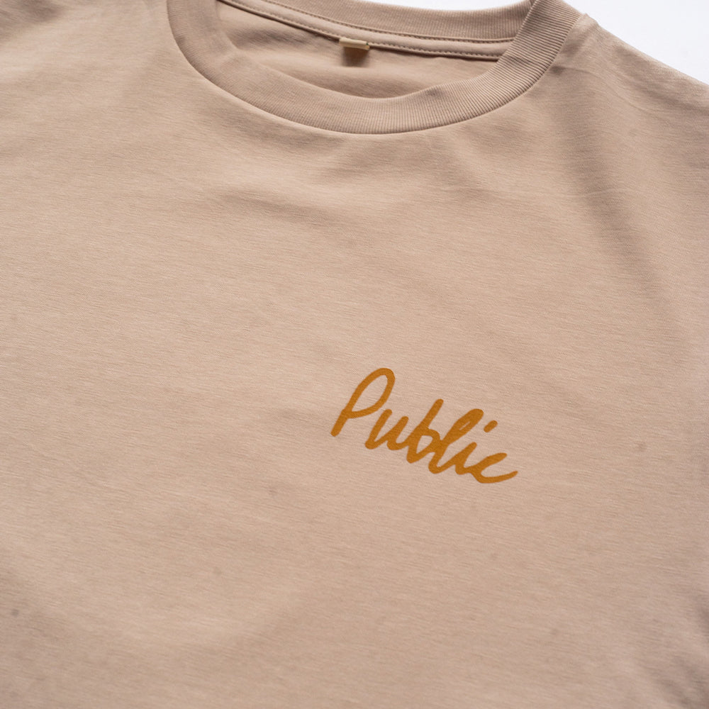 "HAND" T-SHIRT (SAND)-3