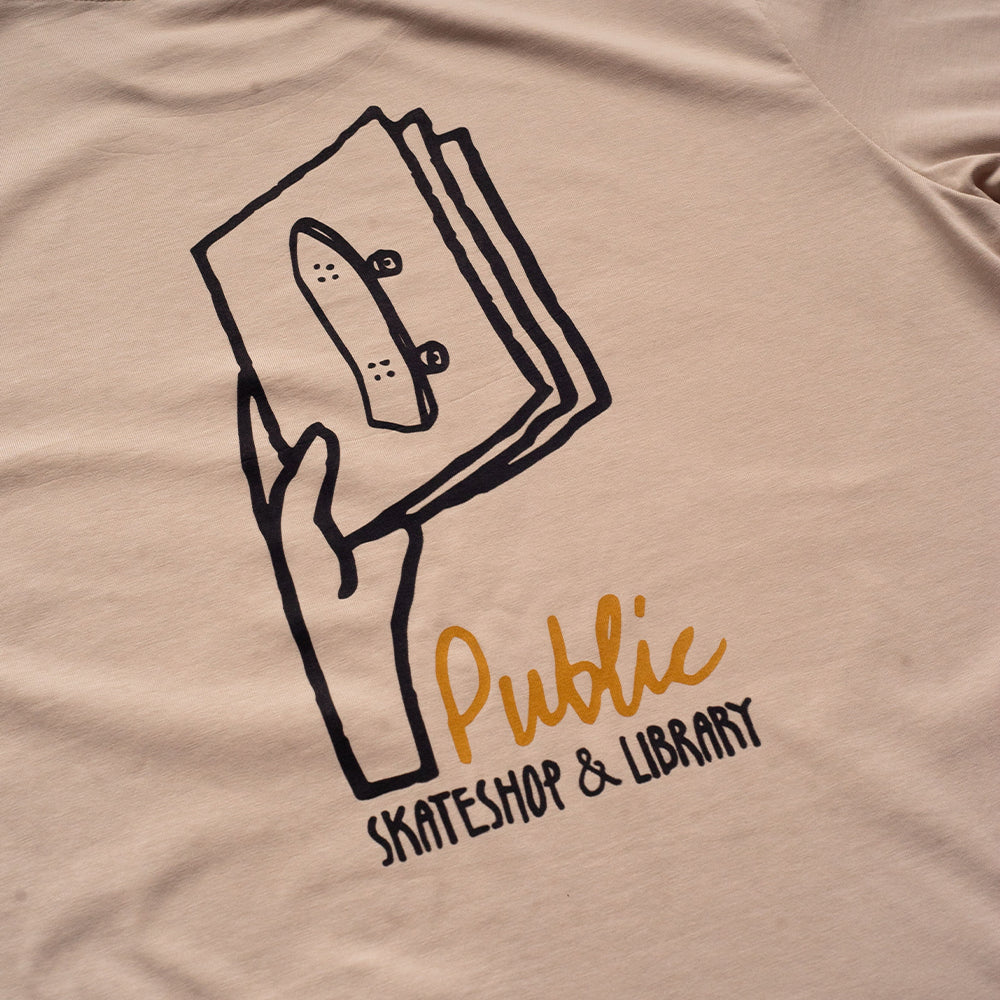 "HAND" T-SHIRT (SAND)-4