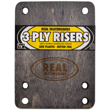 Load image into Gallery viewer, REAL SKATEBOARDS - UNIVERSAL RISER PADS (VARIOUS SIZES)
