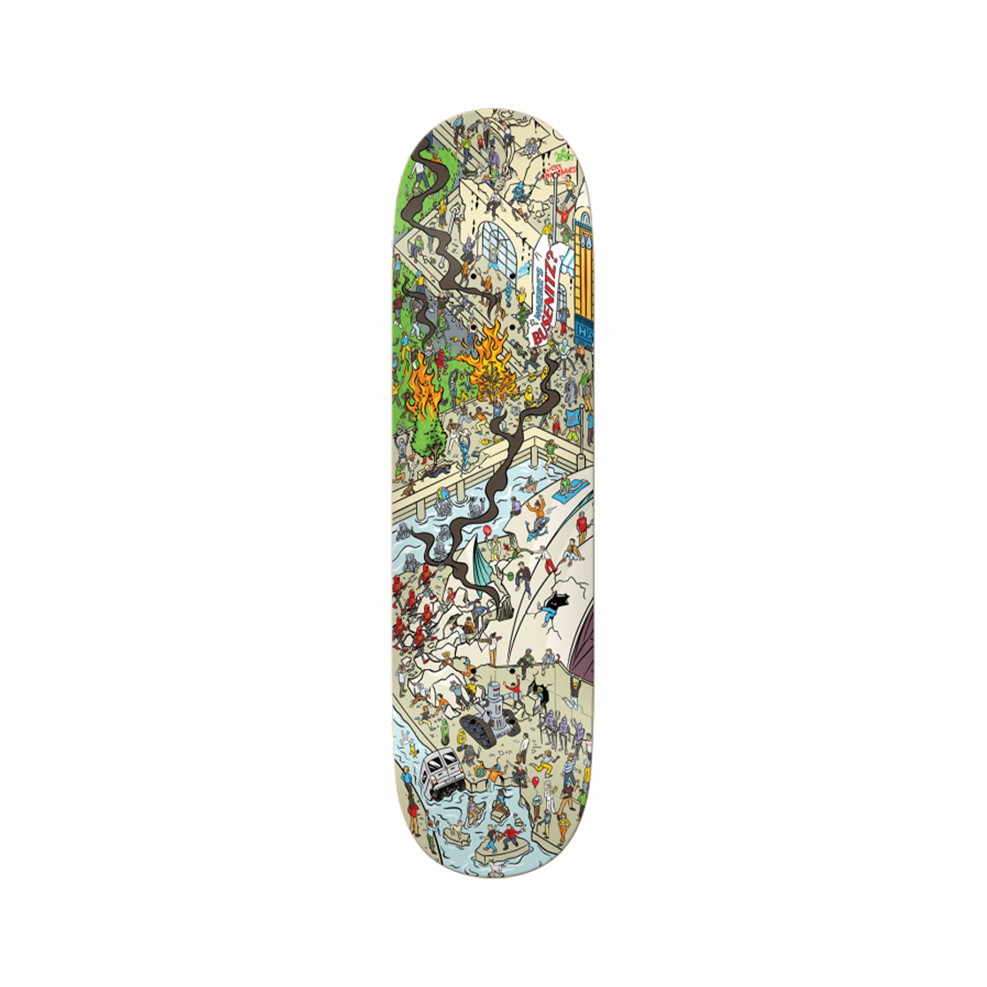 BUSENITZ' "WHERE'S BUSENITZ" DECK (8.38")