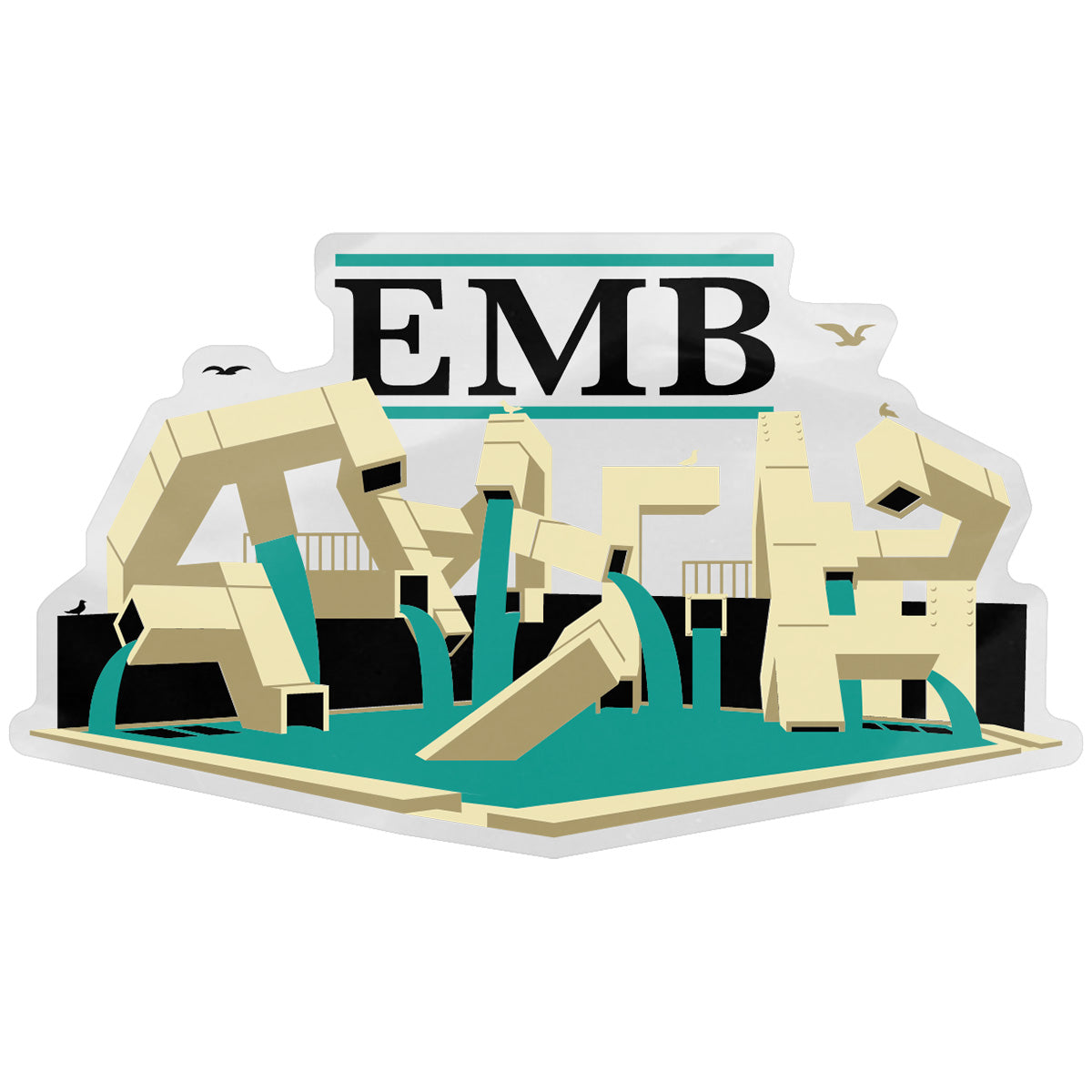 "EMB" STICKER-1