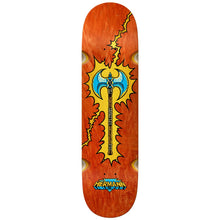 Lade das Bild in den Galerie-Viewer, REAL SKATEBOARDS - HERMANN STENE&#39;S &quot;BATTLE AXE&quot; DECK (8.25&quot; - WHEEL WELLS)
