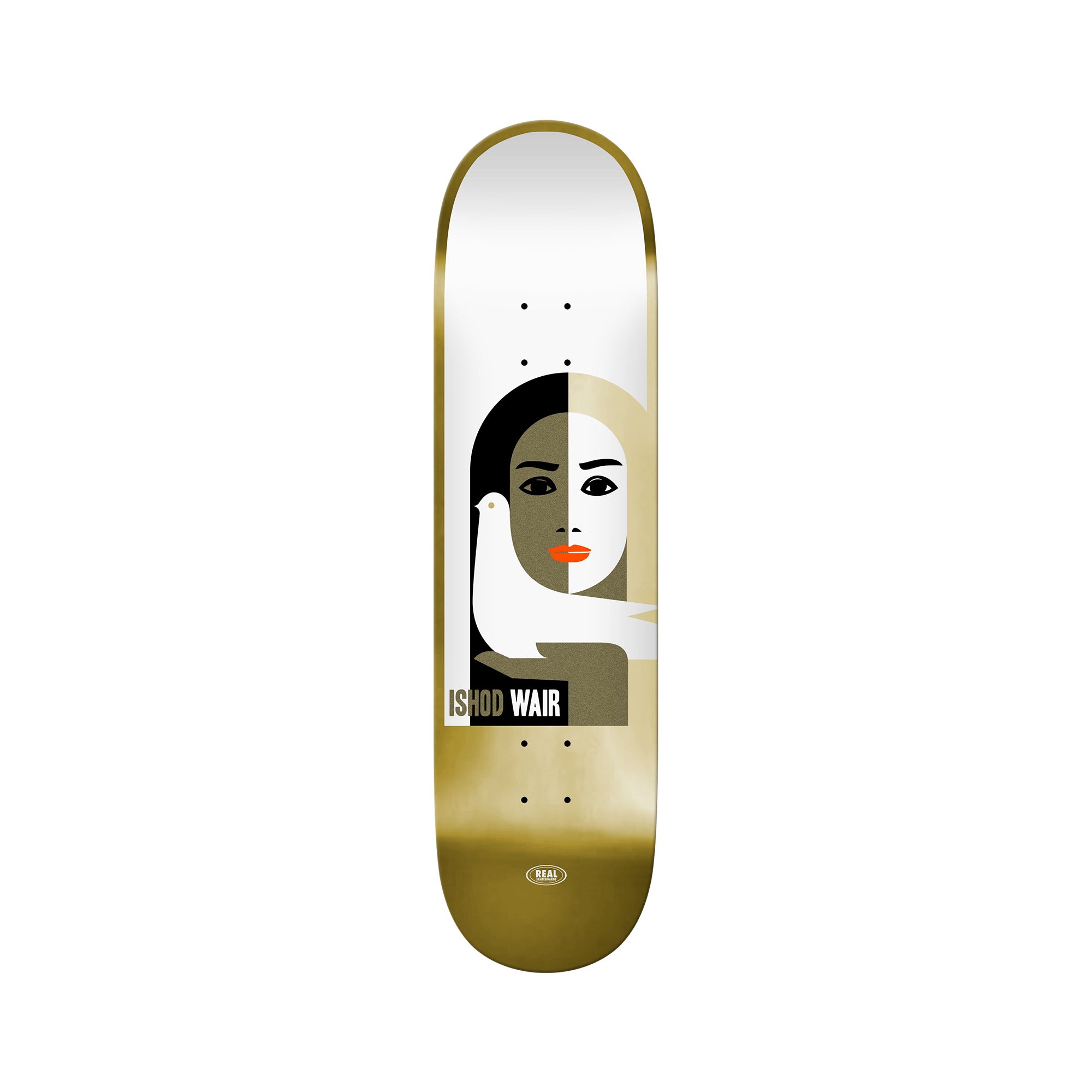 REAL SKATEBOARDS - ISHOD WAIR'S "PEACE" LIMITED FOIL DECK (8.25")