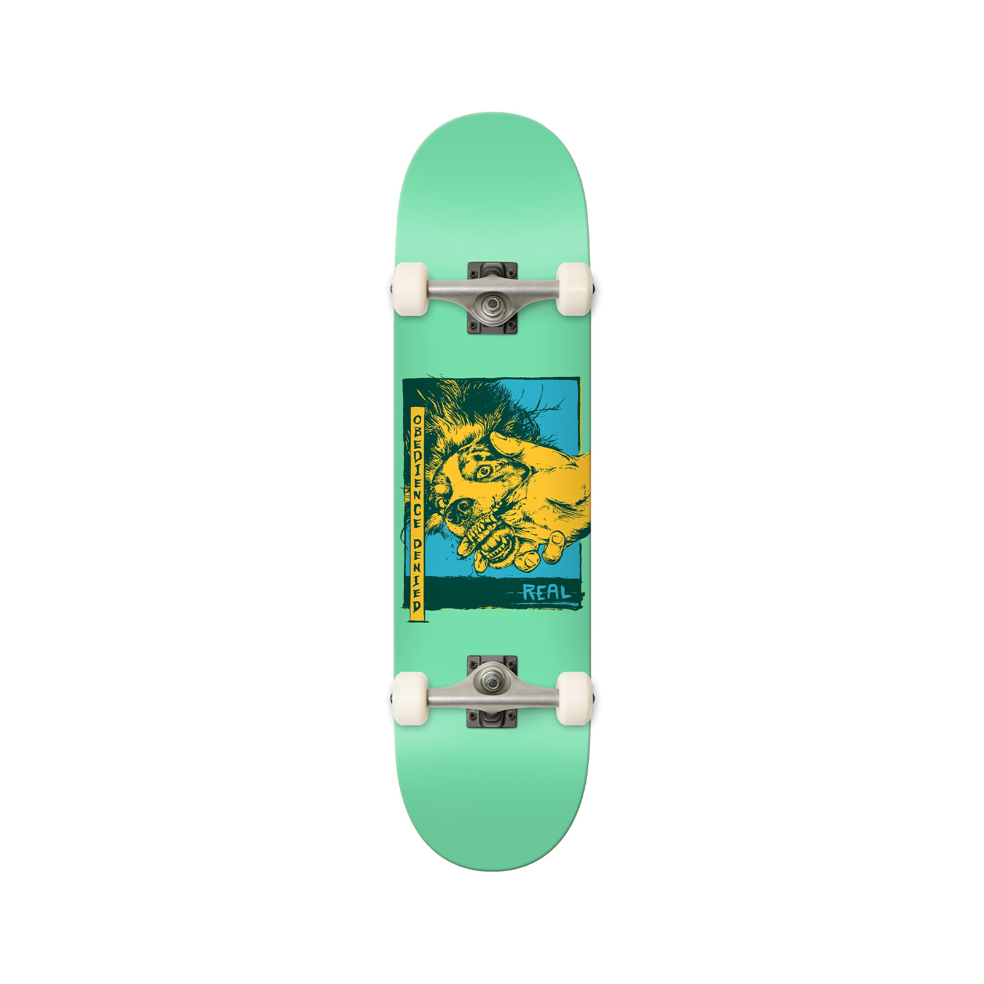 "OBEDIENCE" COMPLETE SKATEBOARD (8.25")-1