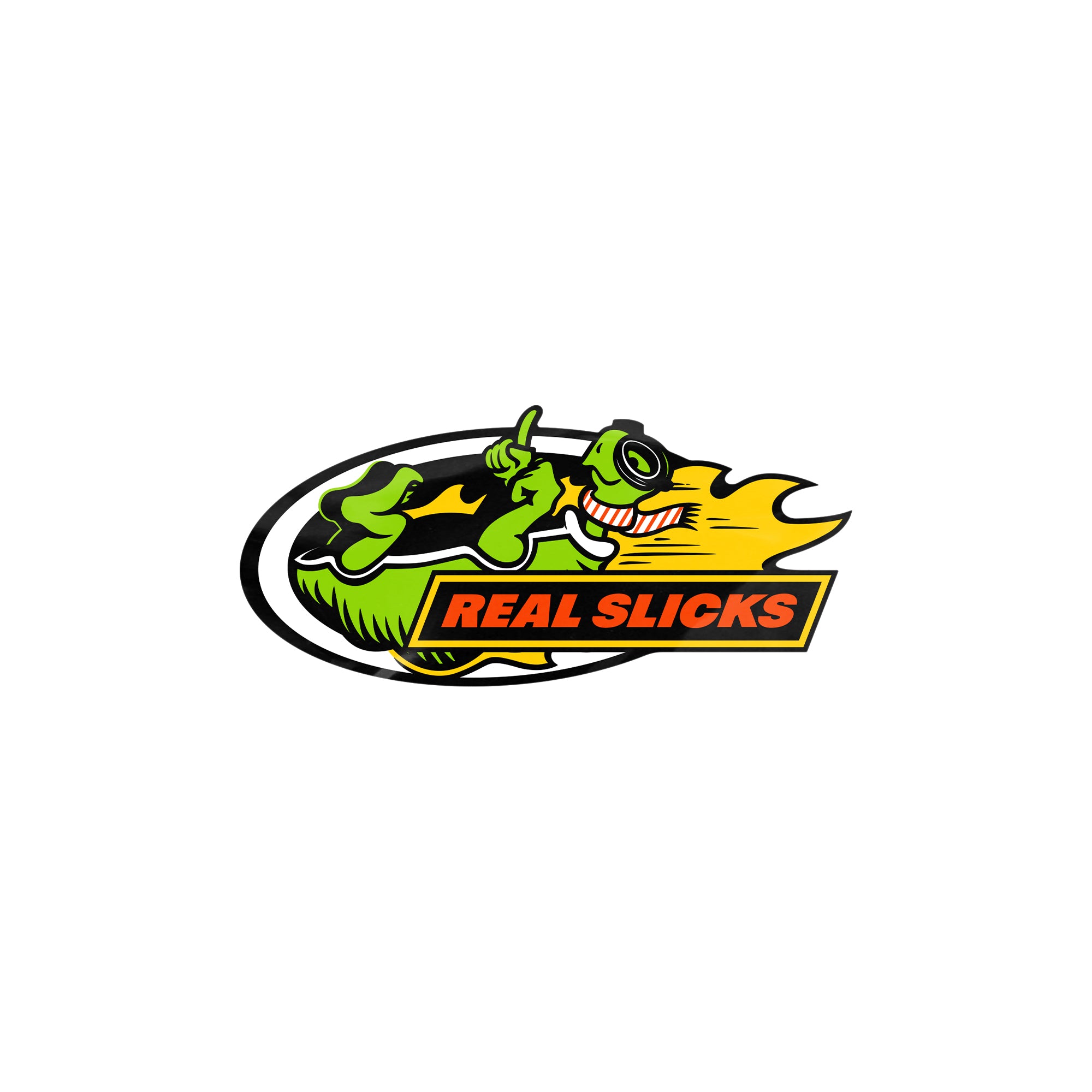 "SLICKS" STICKER-1