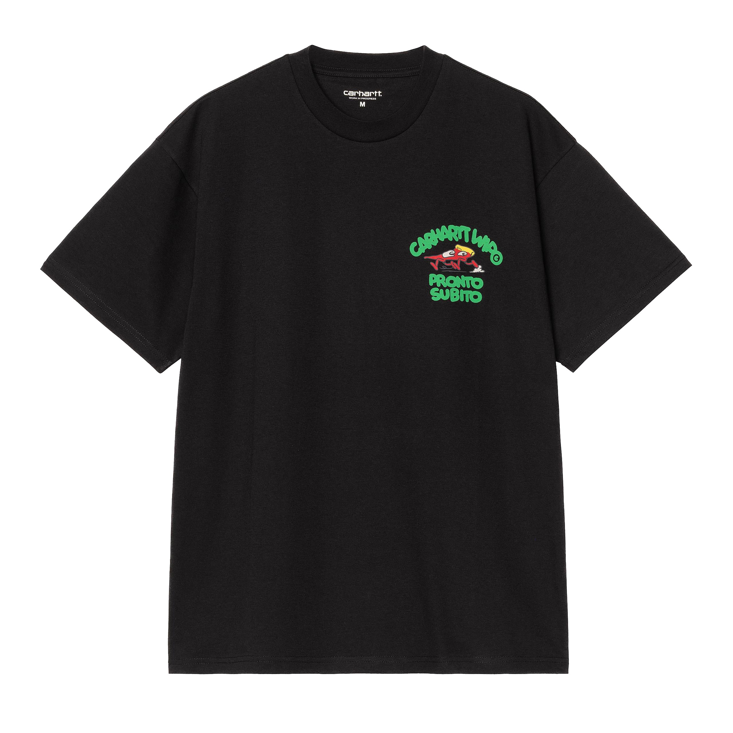 "PRONTO" T-SHIRT (BLACK)