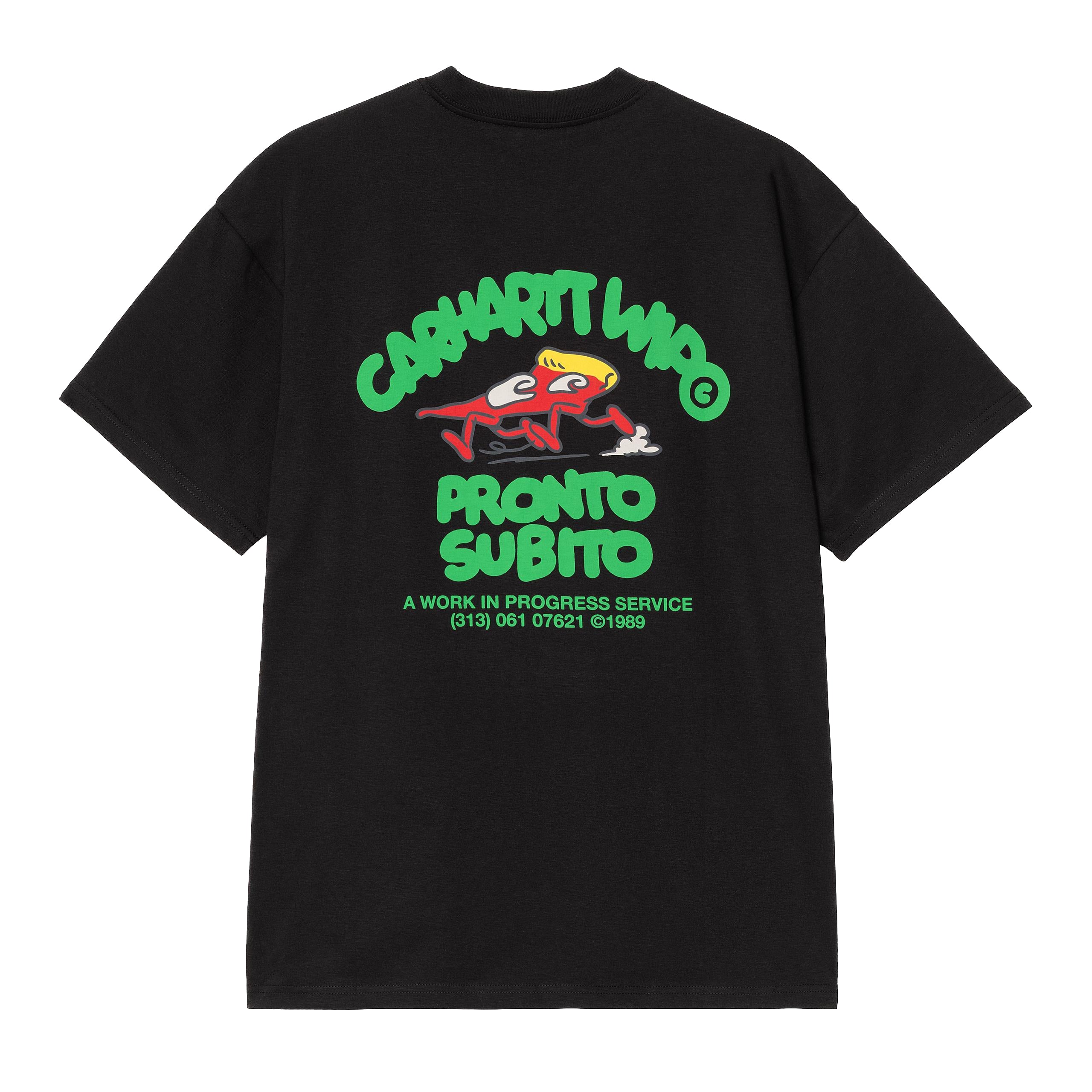 "PRONTO" T-SHIRT (BLACK)