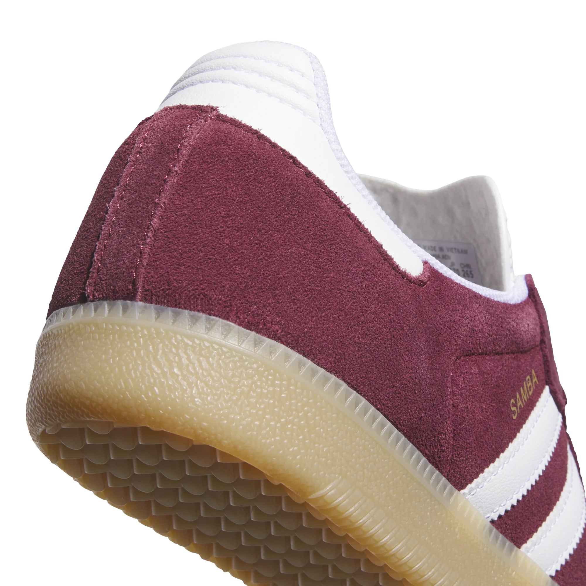 "SAMBA ADV" SUEDE SHOES (SHARED/GUM)-5