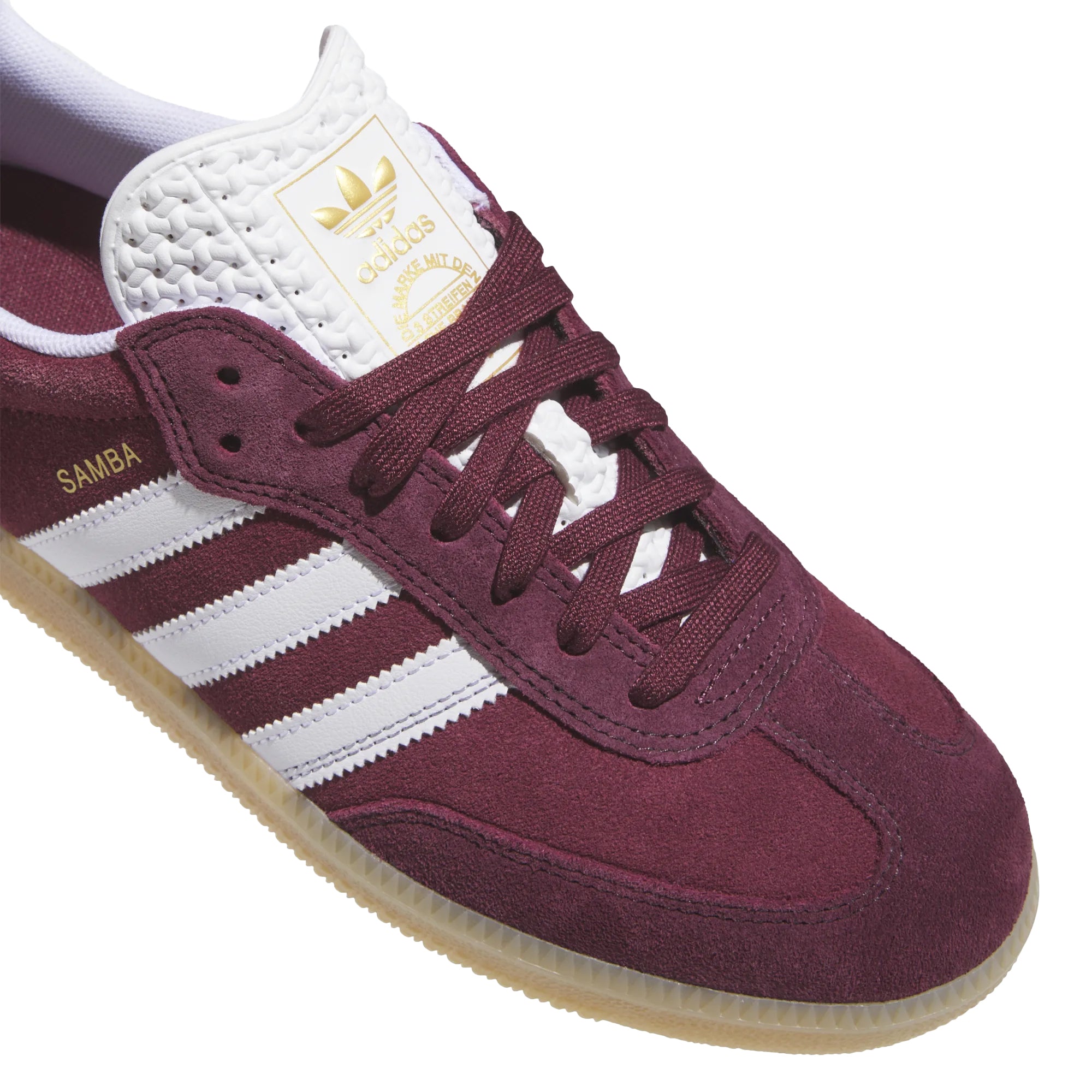 "SAMBA ADV" SUEDE SHOES (SHARED/GUM)-3