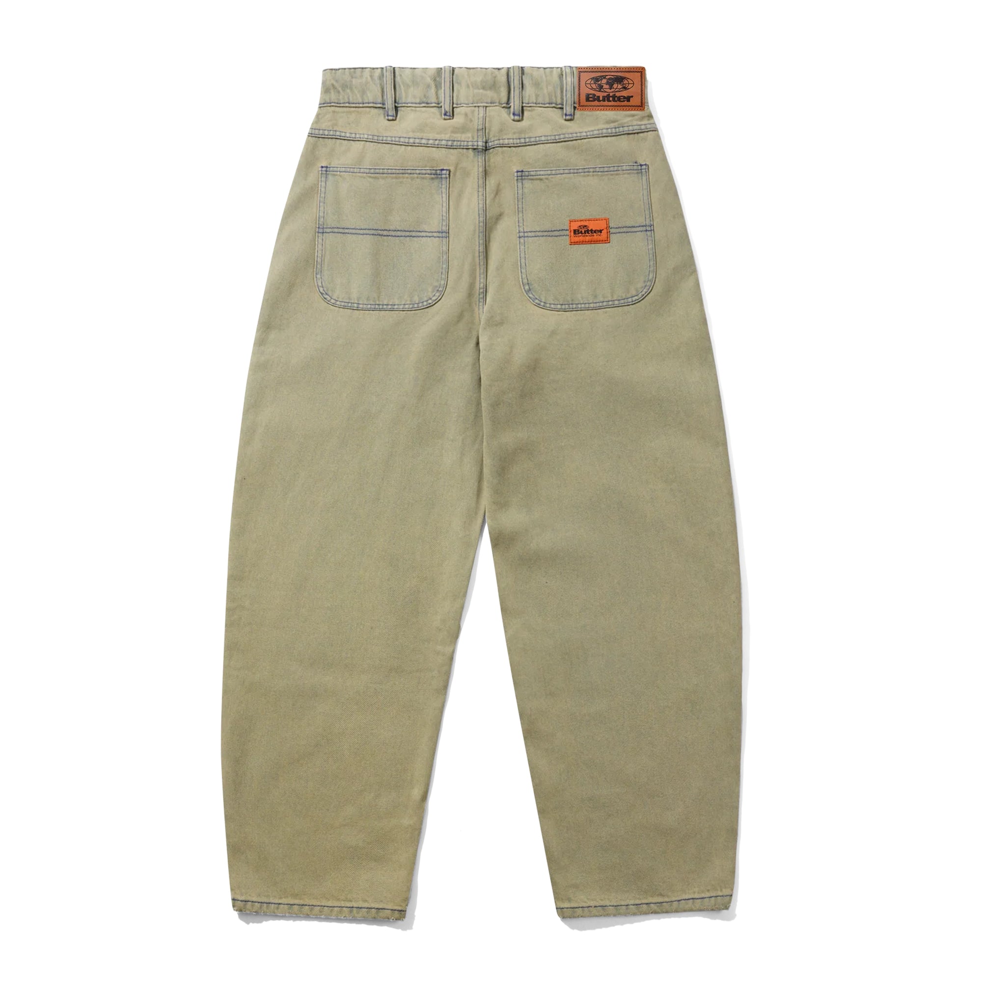 "SANTOSUOSSO" DENIM PANTS (SUNFADE BLUE)
