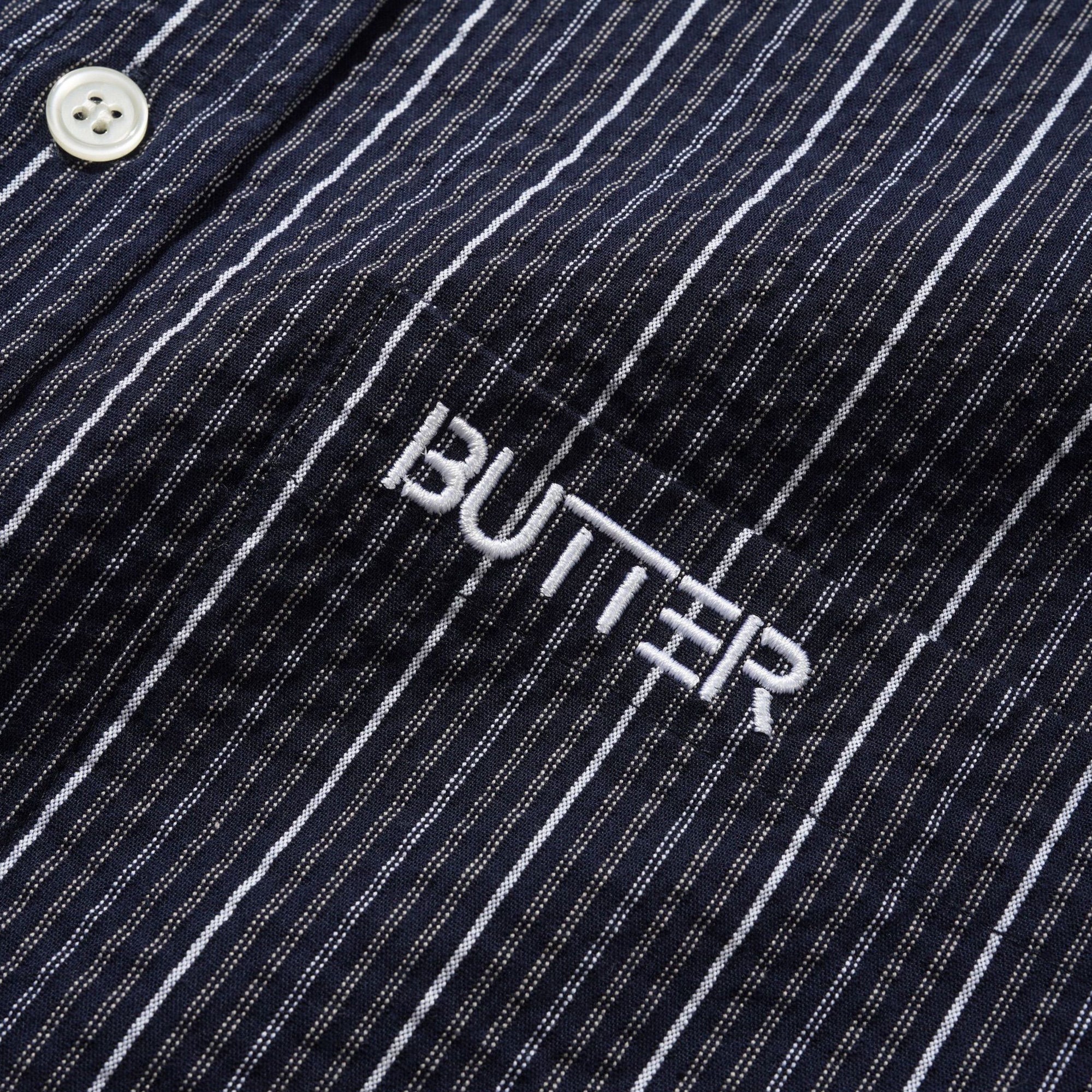 "SEERSUCKER" SHIRT (NAVY)-3
