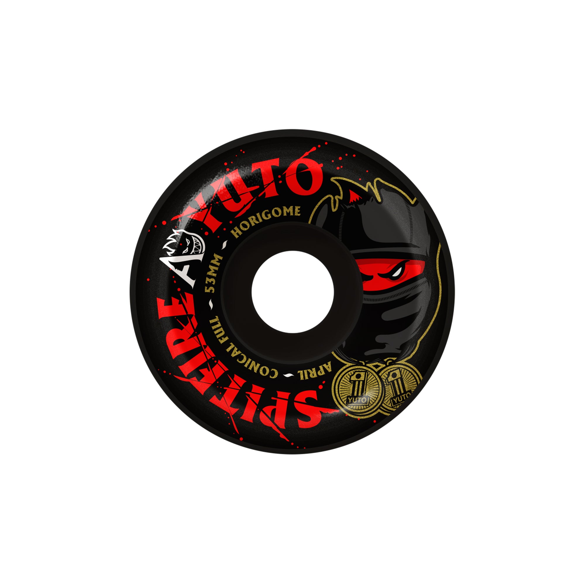 YUTO HORIGOME'S "APRIL" CONICAL FULL BLACK WHEELS (F4 - 99D - 53MM)