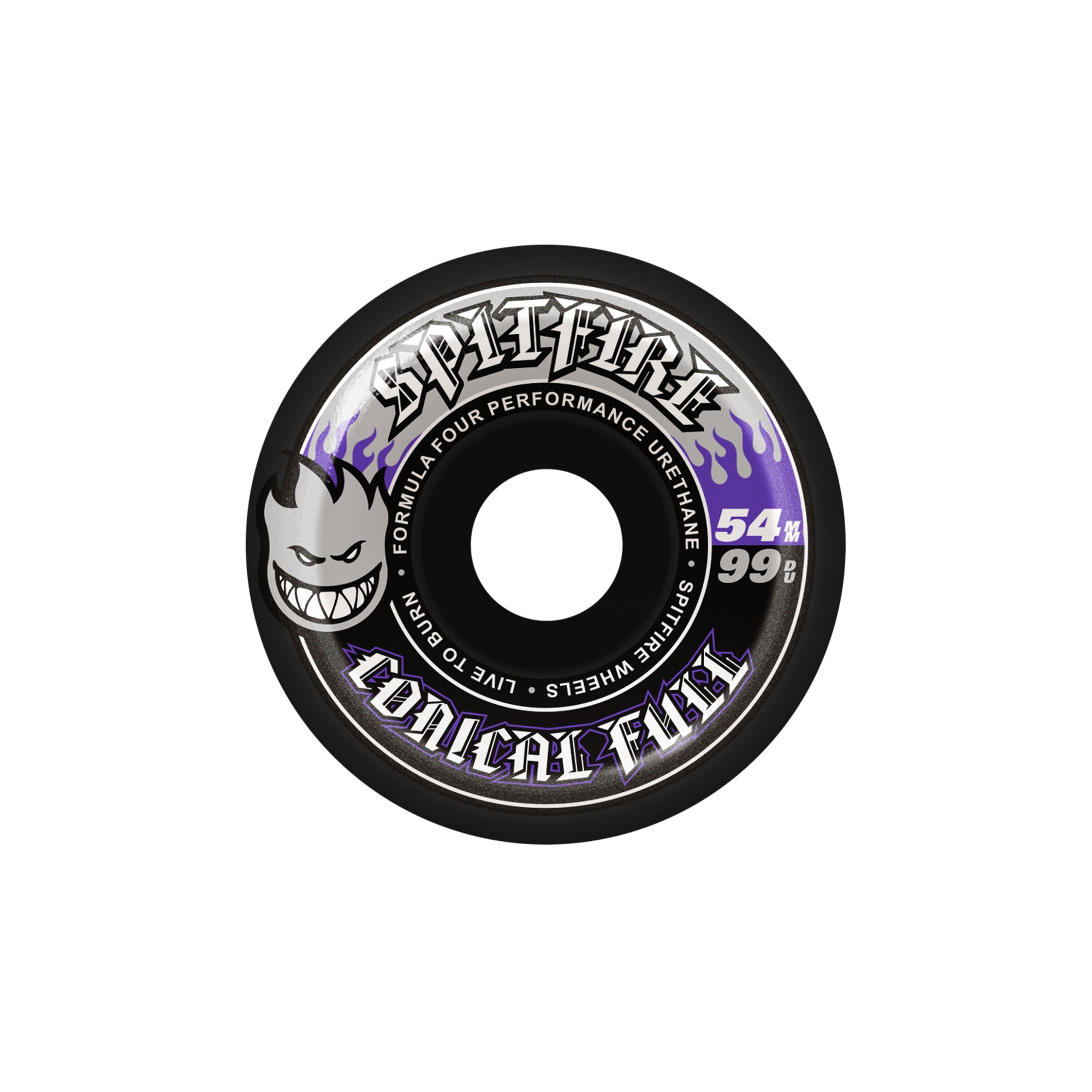 "CONICAL FULL" BLACK WHEELS (F4 - 99D - 54MM)-1
