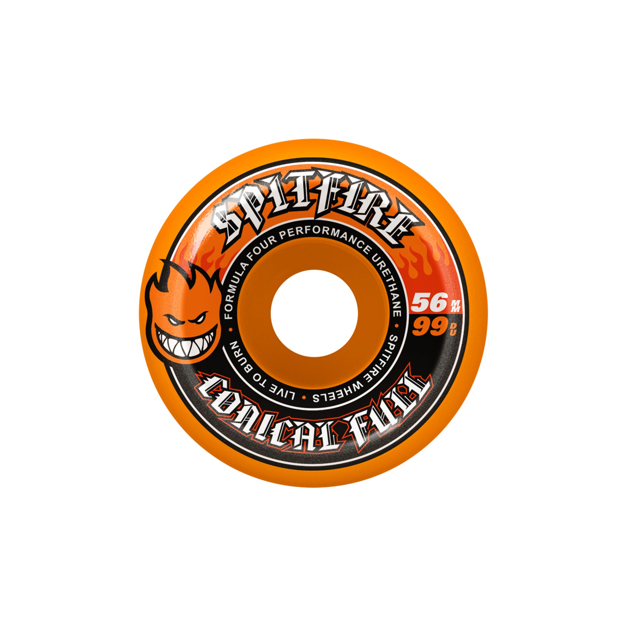 "CONICAL FULL" ORANGE WHEELS (F4 - 99D - 56MM)-1