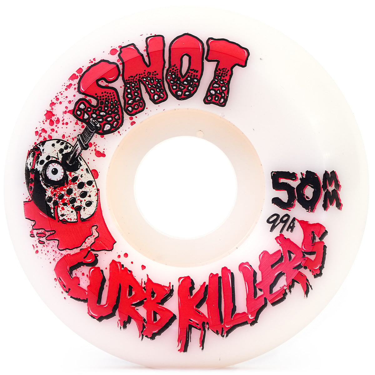 SNOT WHEELS - "CURB KILLERS" CONICAL WHEELS (NATURAL - 99A - 50MM)