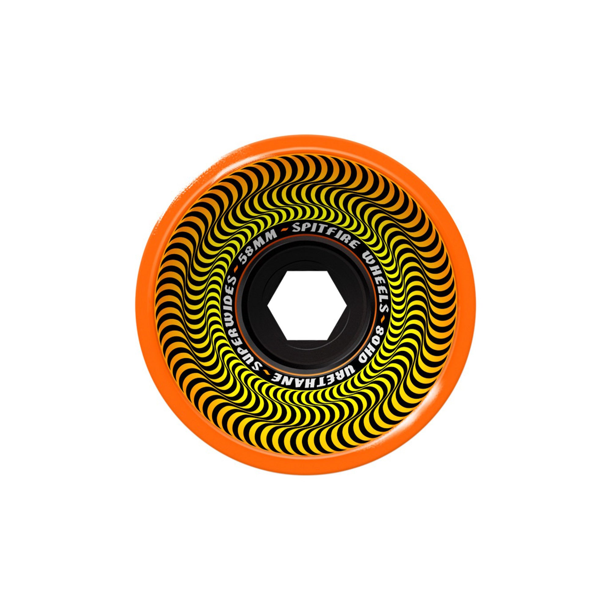"SUPERWIDES" ORANGE WHEELS (58MM - 80HD)