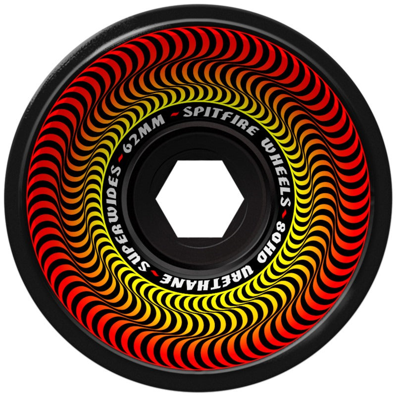 "SUPERWIDES" BLACK WHEELS (62MM - 80HD)-3